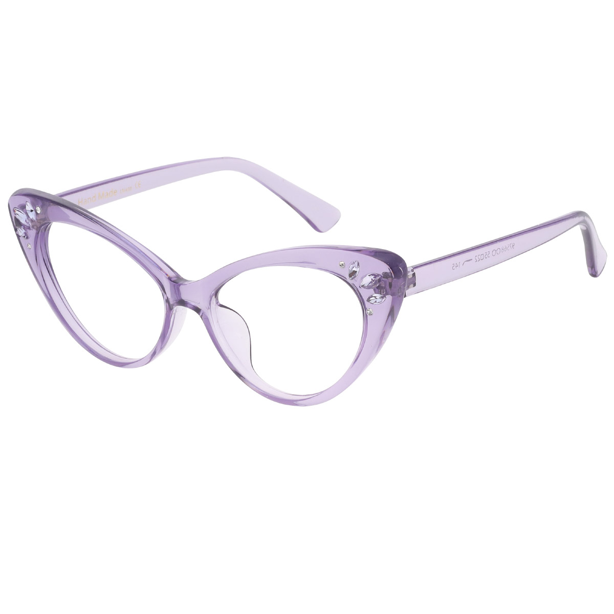 Celaenae - Cat-eye Purple Reading Glasses for Women