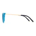 Anthele - Cat-eye Blue Reading Glasses for Women