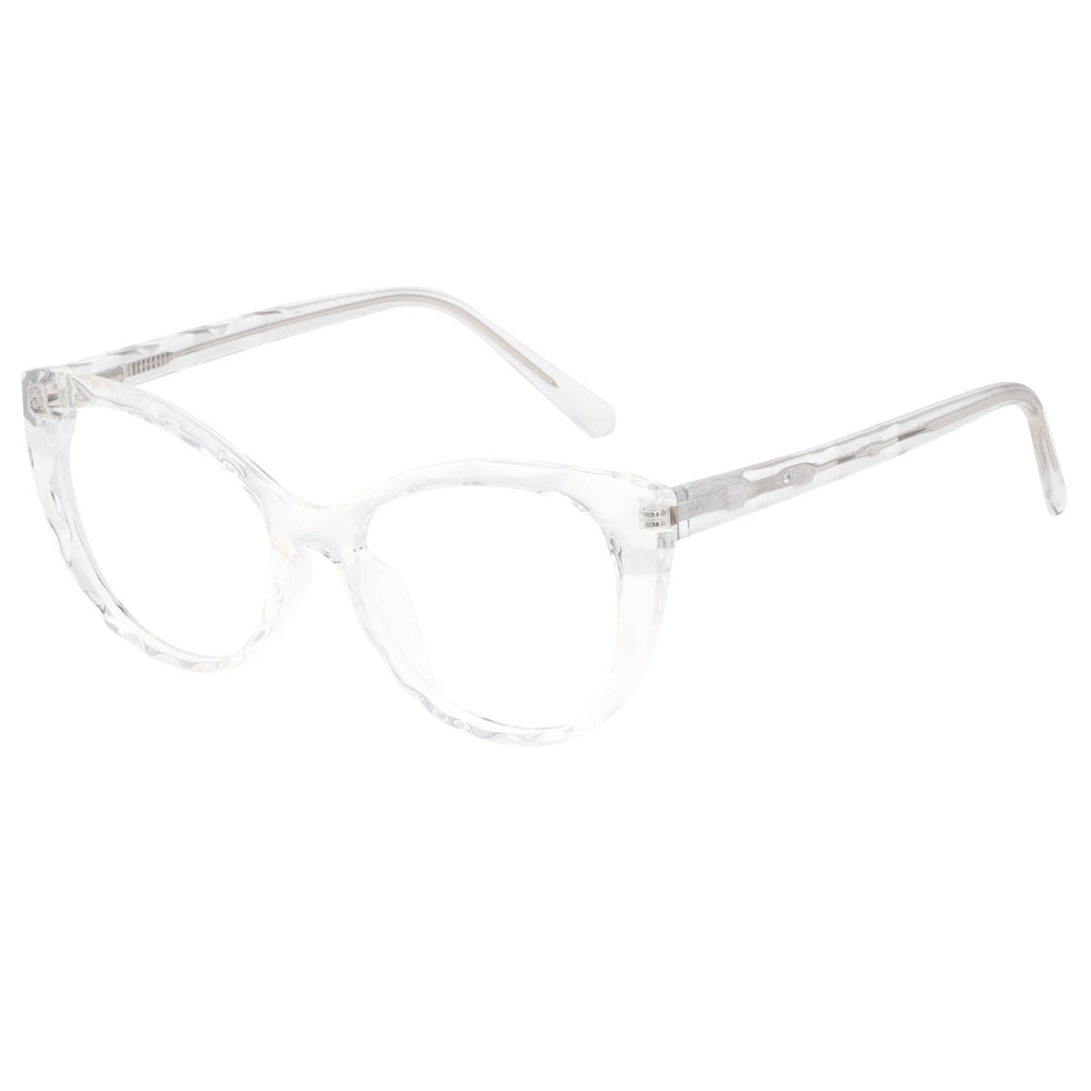 Briseis - Cat-eye Transparent Reading Glasses for Women