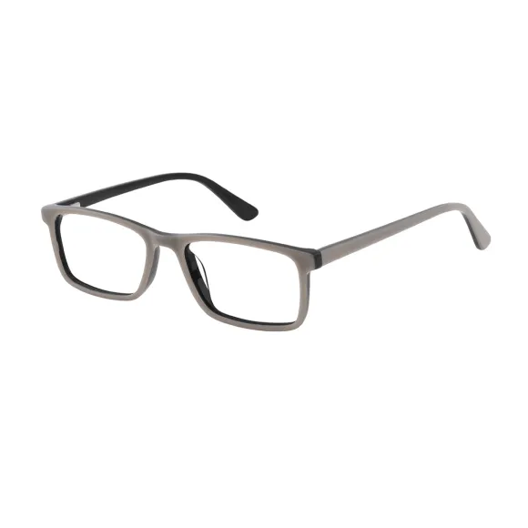 rectangle black-gray reading glasses