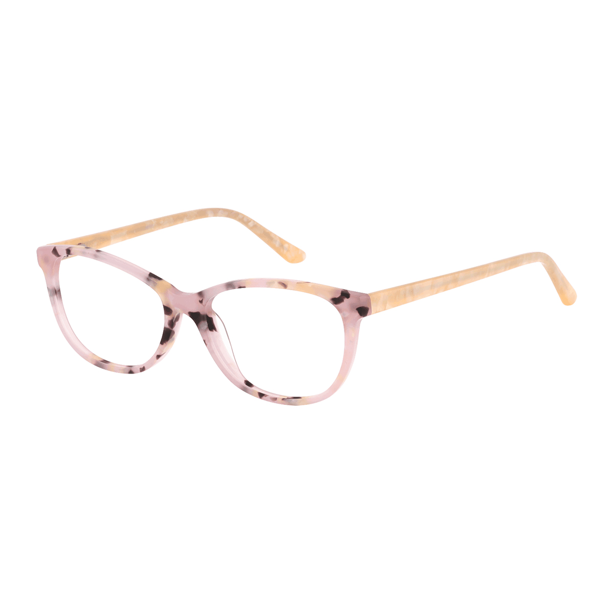 May - Oval Demi-Pink Reading Glasses for Women