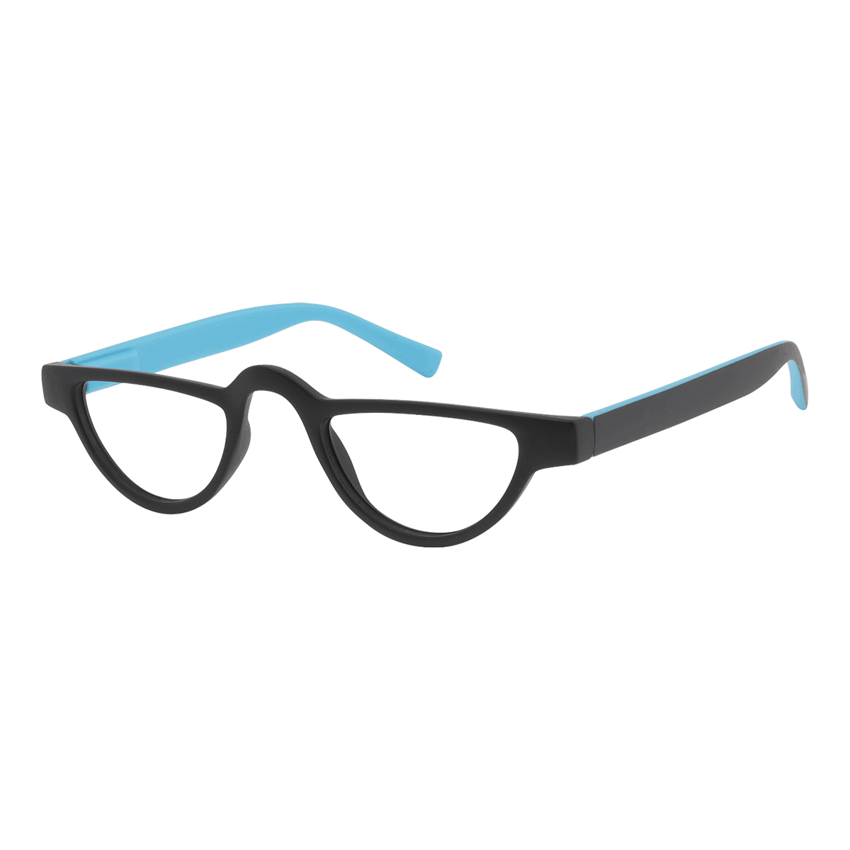 Ocytus - Geometric Black-Blue Reading Glasses for Men & Women