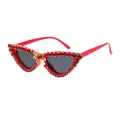 Mares - Cat-eye Red-diamonds Reading Glasses for Women