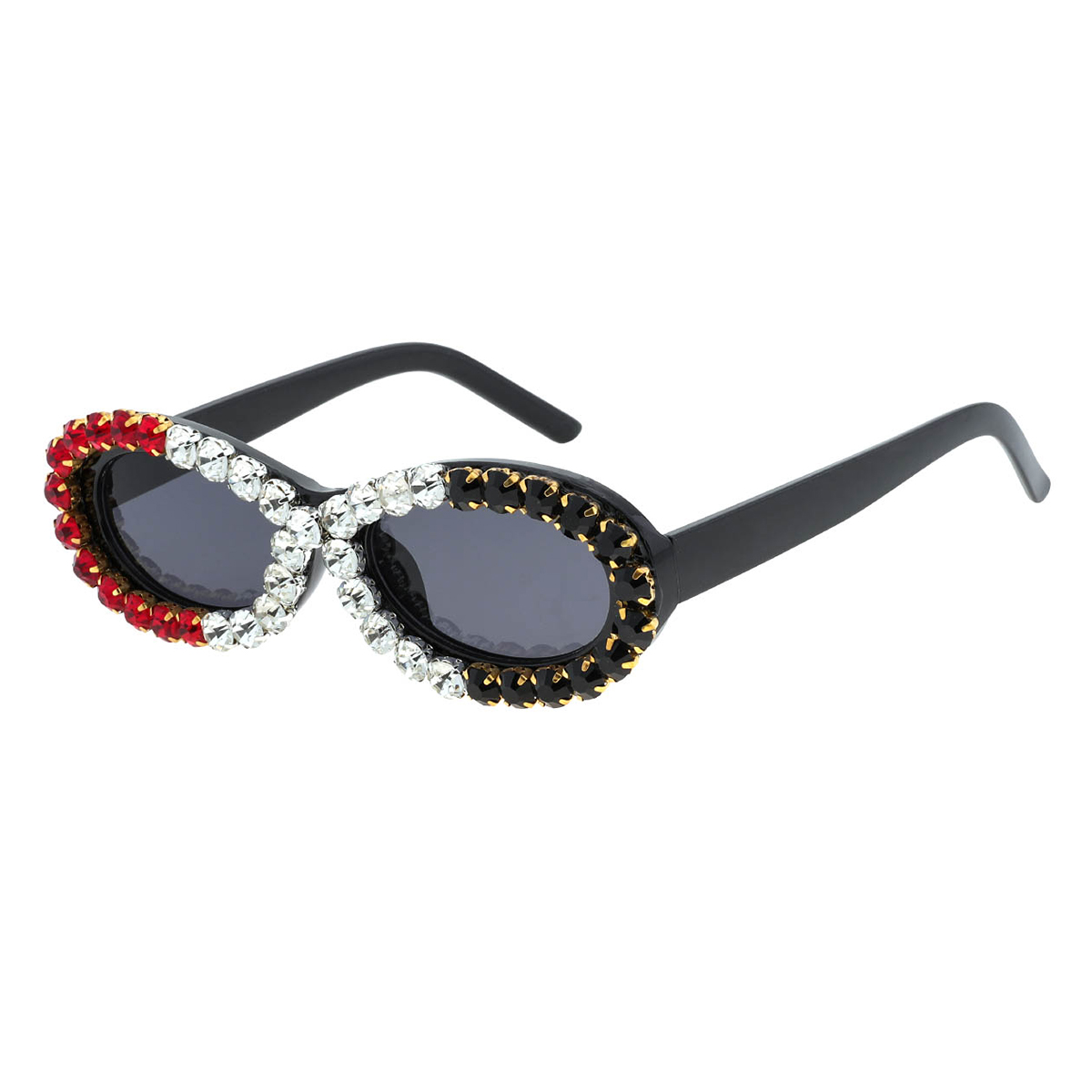 Bias - Oval Red-Black Reading Glasses for Women