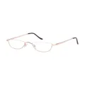 Daphnis - Rectangle Red Reading Glasses for Men & Women