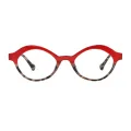 Candace - Oval Black Reading Glasses for Women
