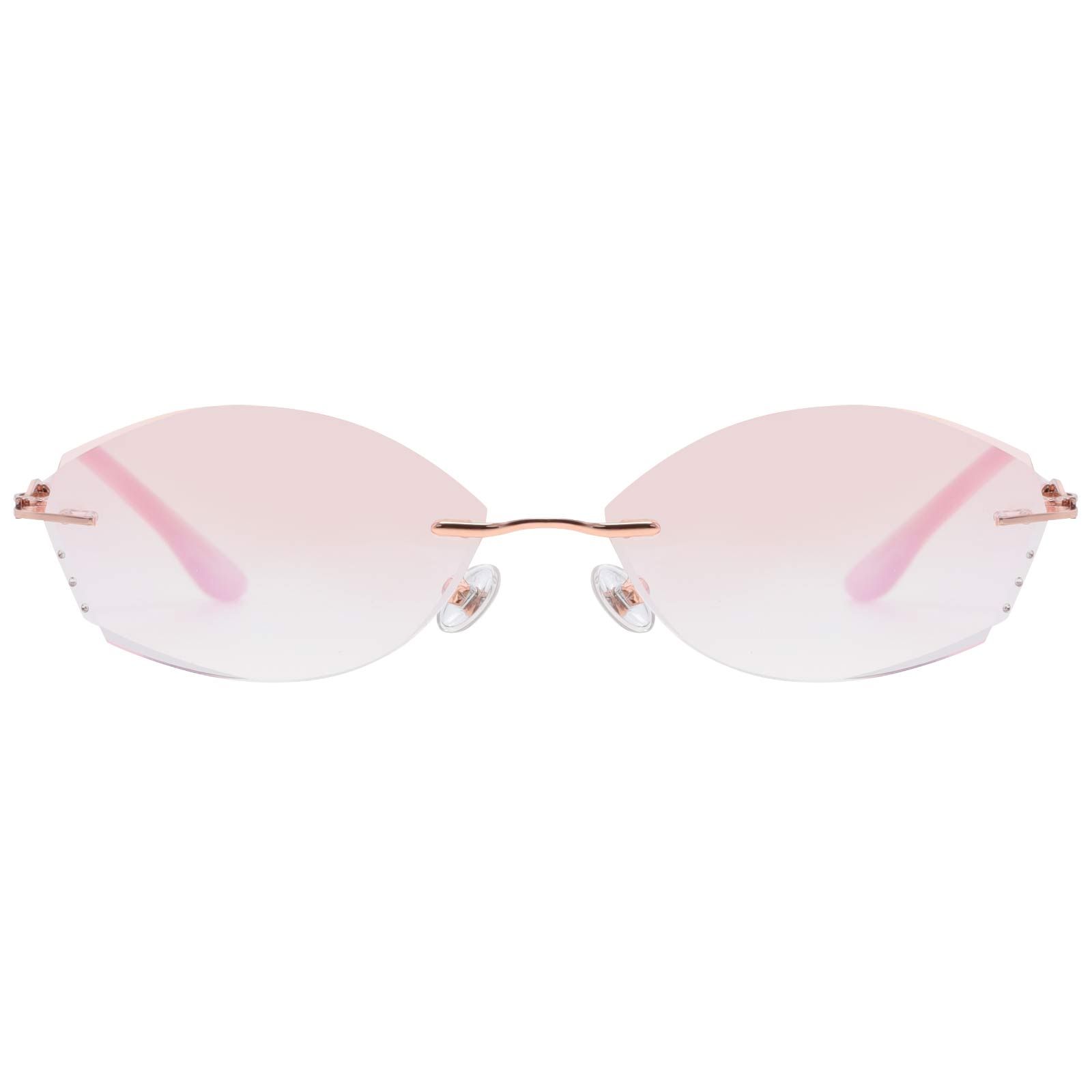 cat-eye pink reading-glasses