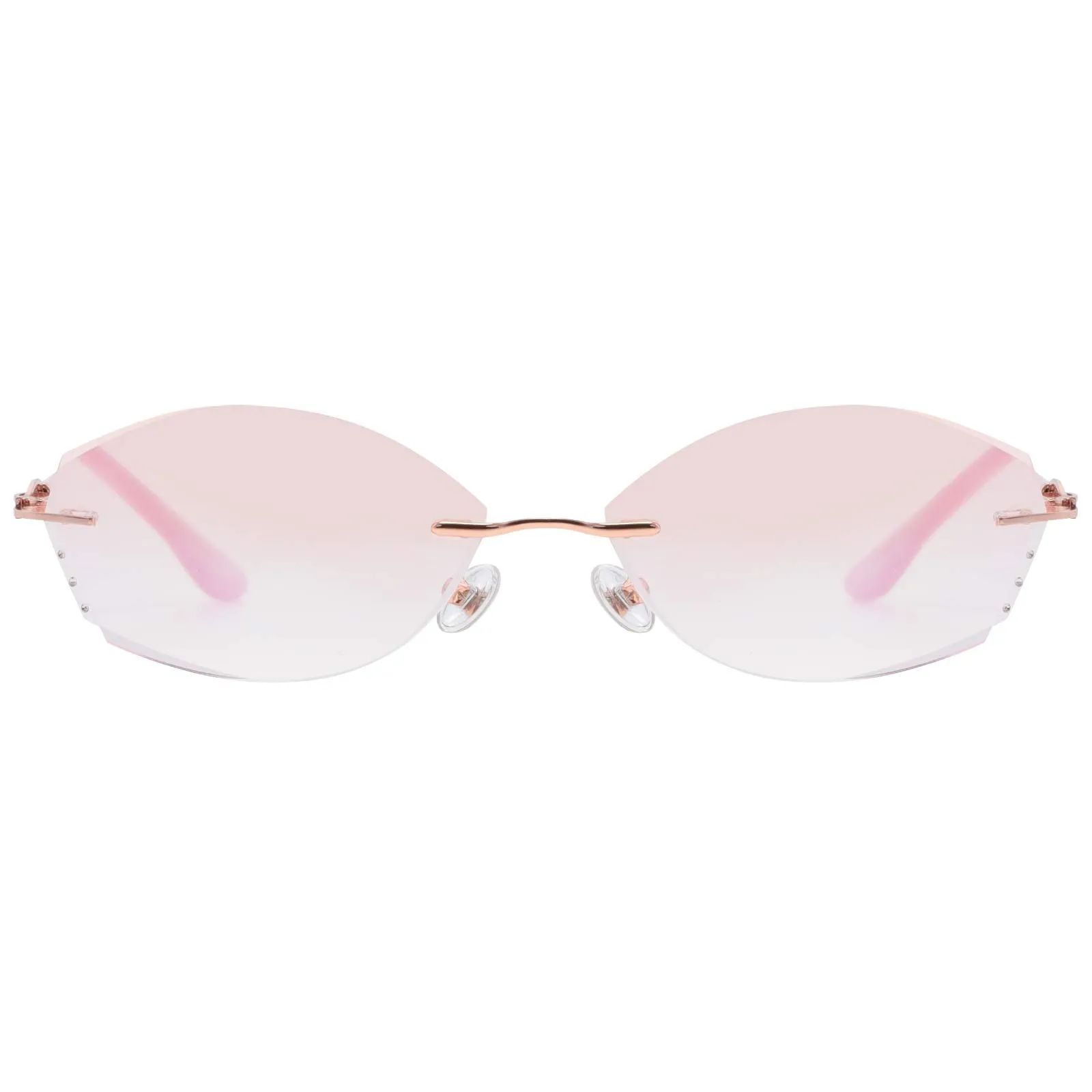 Fashion Cat-eye Pink  Reading Glasses for Women