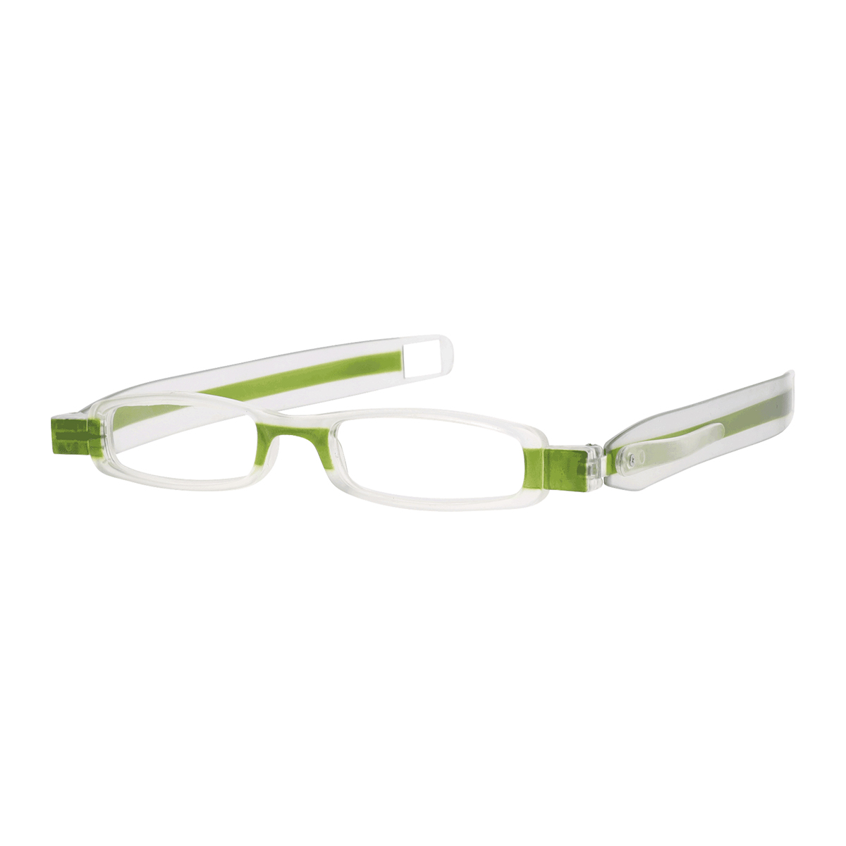 Smith - Rectangle Green Reading Glasses for Men & Women