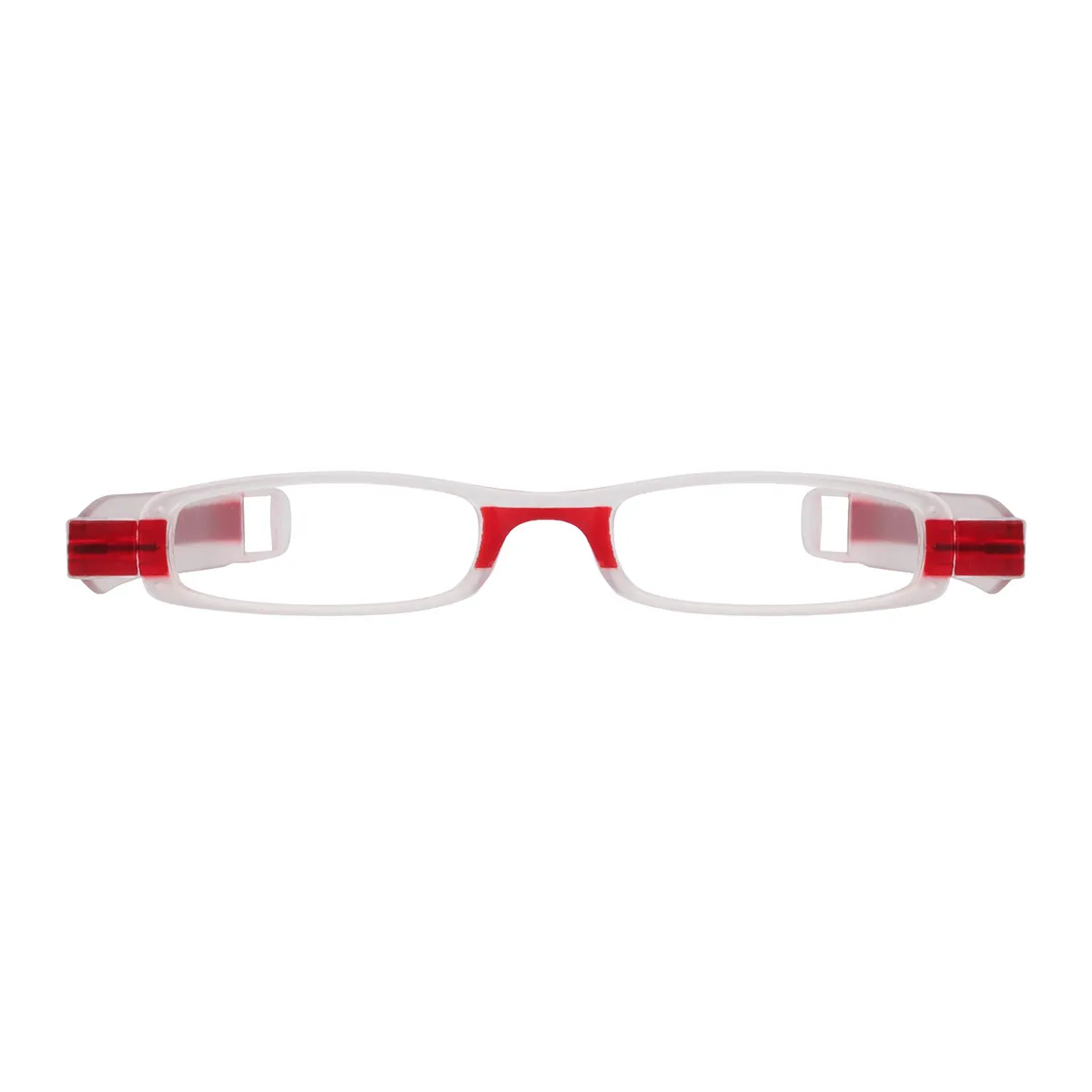 Fashion Rectangle Red  Reading Glasses for Women & Men