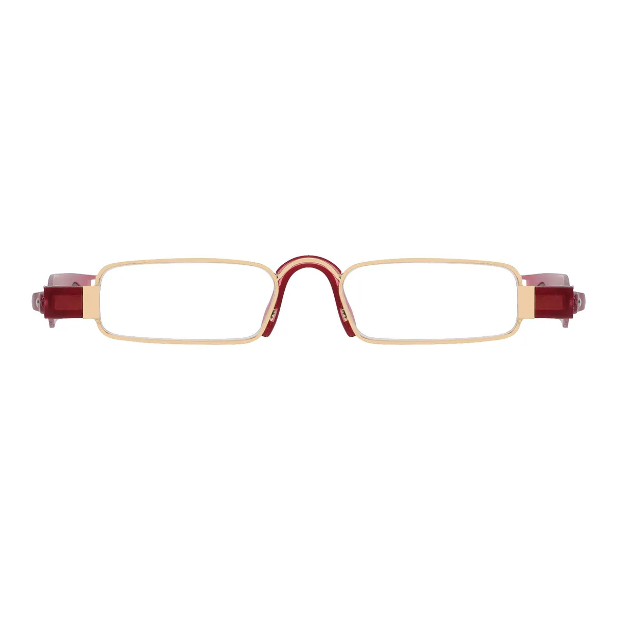 Vintage Rectangle Red  Reading Glasses for Women & Men