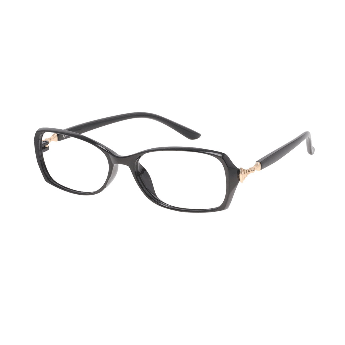 Audsley - Rectangle Black Reading Glasses for Women