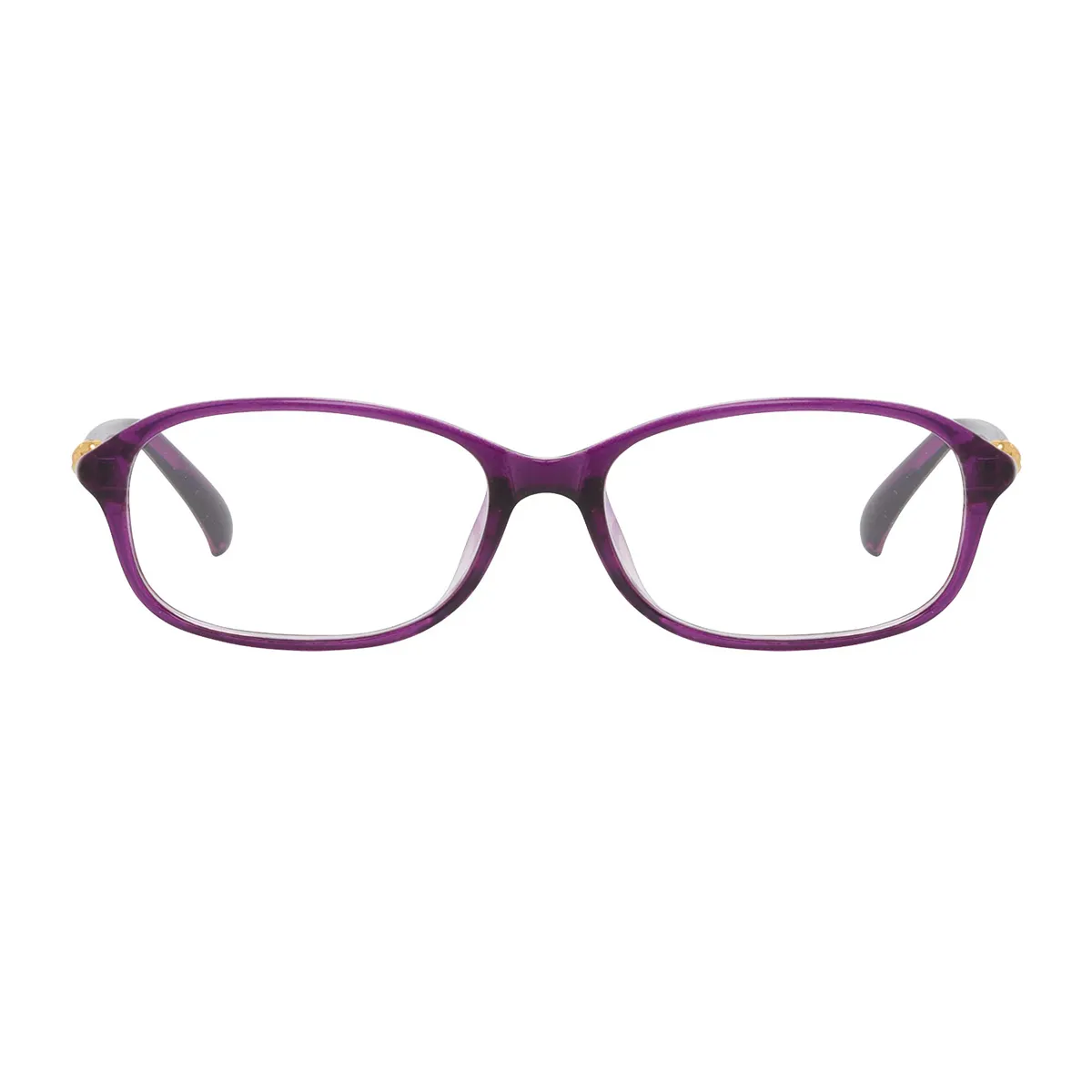 Classic Rectangle Purple  Reading Glasses for Women