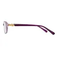 Thelma - Rectangle Red Reading Glasses for Women
