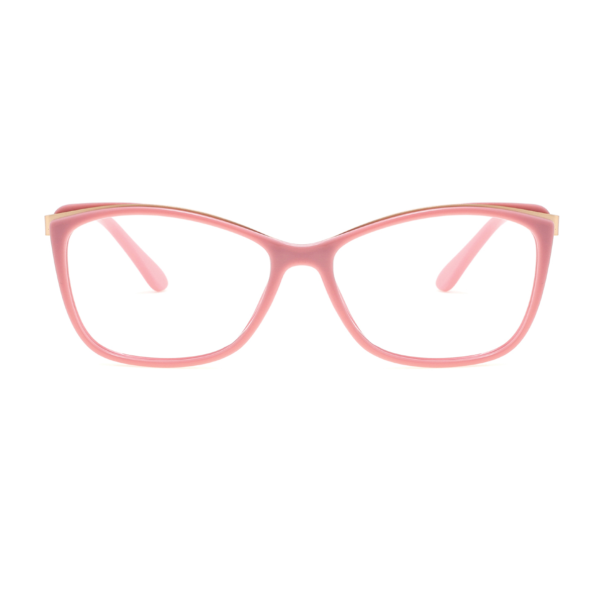 rectangle pink-gold reading-glasses