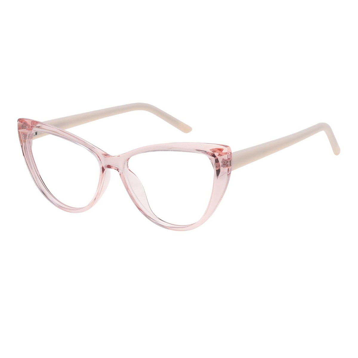 Lottie - Cat-eye Pink Reading Glasses for Women