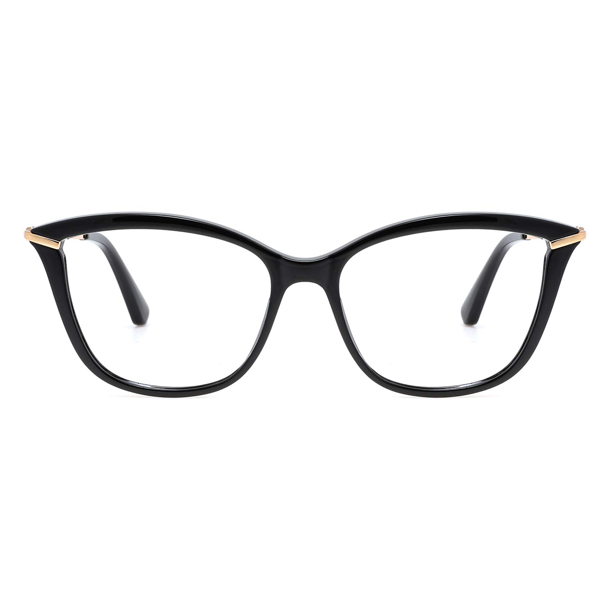 cat-eye black reading-glasses