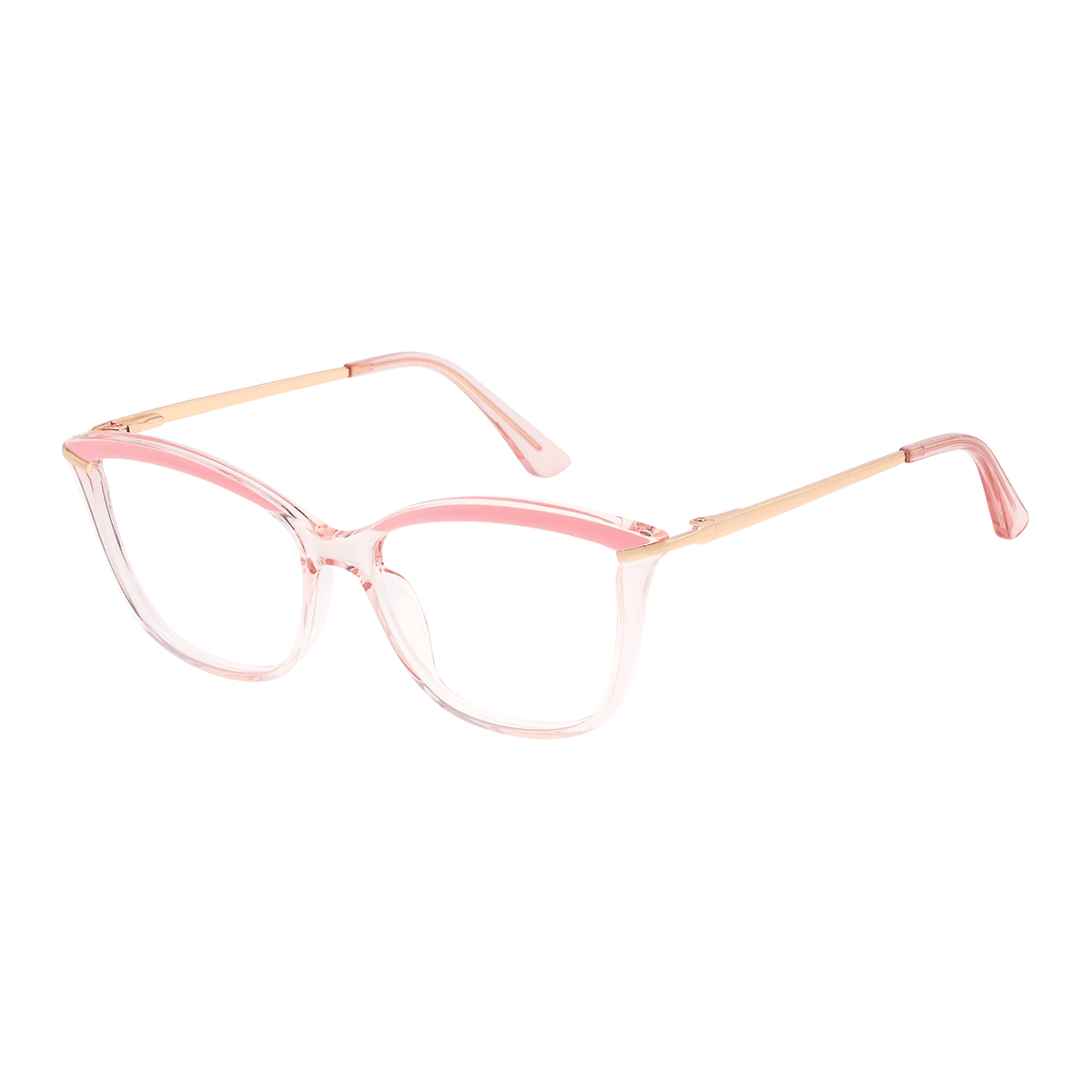 Dai - Cat-eye Pink Reading Glasses for Women