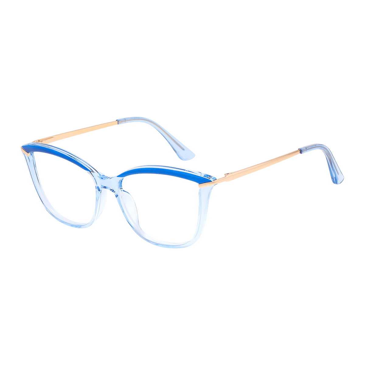 Dai - Cat-eye Blue Reading Glasses for Women