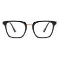 Lavelle - Square Black Reading Glasses for Men & Women