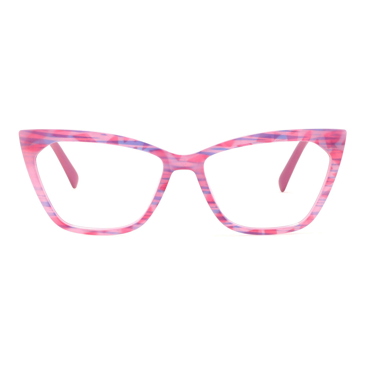 cat-eye pink reading-glasses