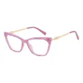 Amelia - Cat-eye Transparent Reading Glasses for Women