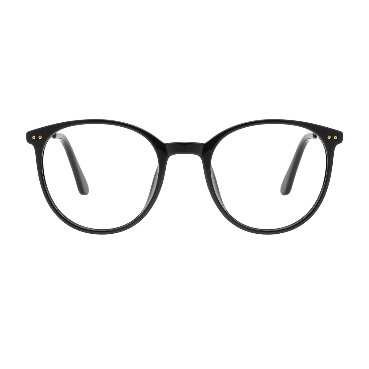 round black reading-glasses