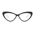 Pindus - Cat-eye Purple Reading Glasses for Women