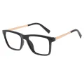 Aether - Square Transparent-Gray Reading Glasses for Men