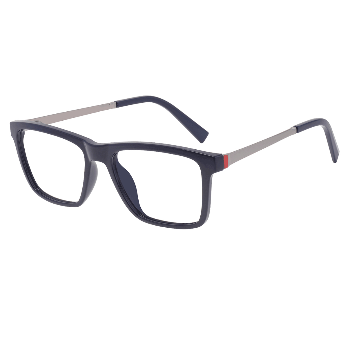 Aether - Square Blue Reading Glasses for Men