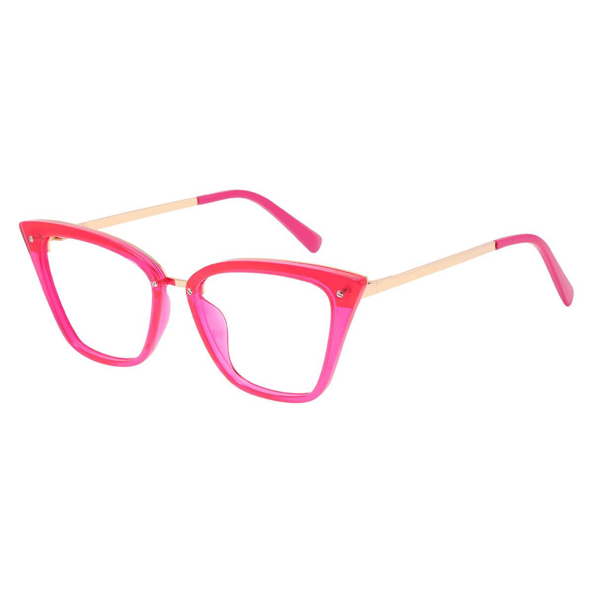Cybebe - Cat-eye Red Reading Glasses for Women