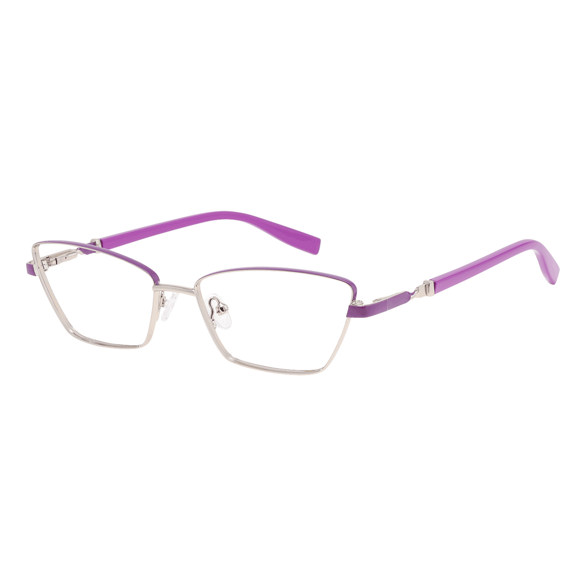 Calypso - Rectangle Purple Reading Glasses for Women