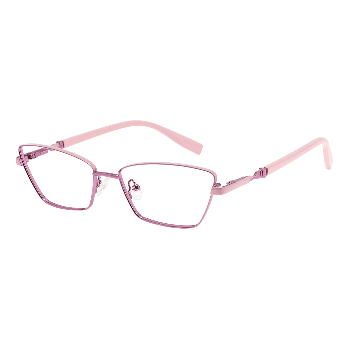 Calypso - Rectangle Purple-Pink Reading Glasses for Women