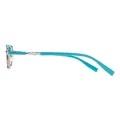 Calypso - Rectangle Blue Reading Glasses for Women