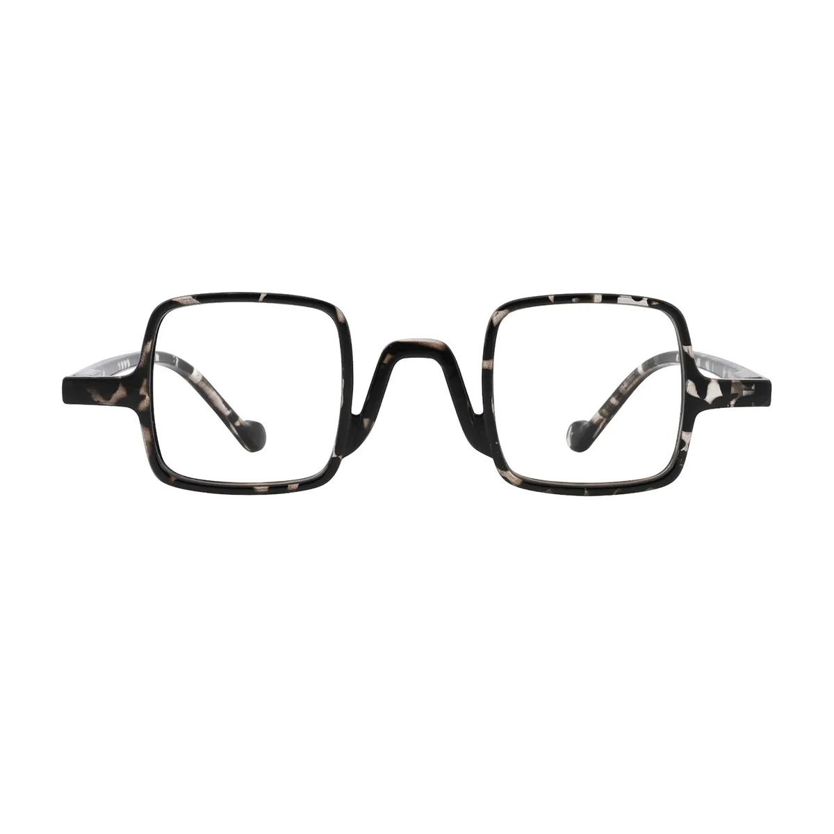 Vintage Square Gradient-Black  Reading Glasses for Women & Men