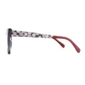Arce - Cat-eye Black Reading Glasses for Women