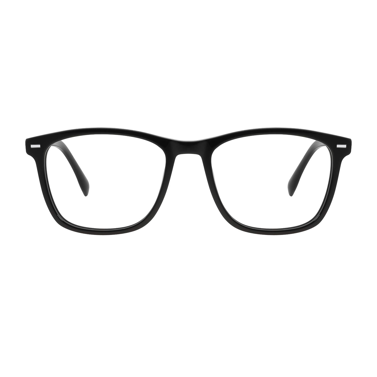 square reading-glasses #1211 - black