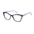 Calliope - Cat-eye Gray-green Reading Glasses for Men & Women
