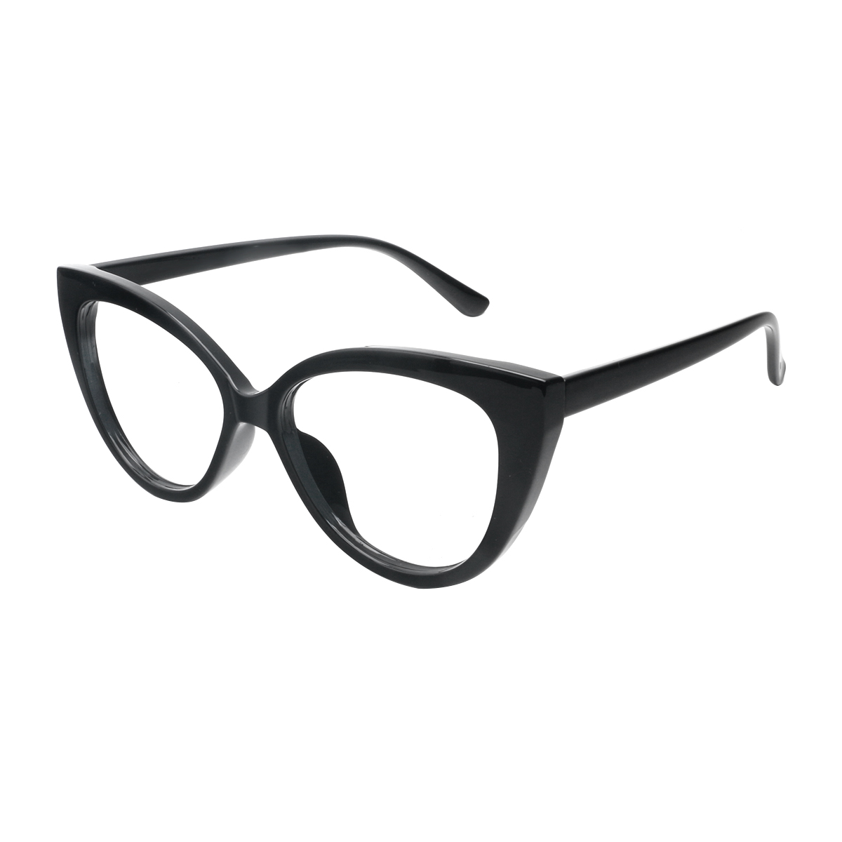 Taras - Cat-eye Black Reading Glasses for Women
