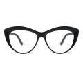Ixion - Cat-eye Transparent-tea Reading Glasses for Men & Women