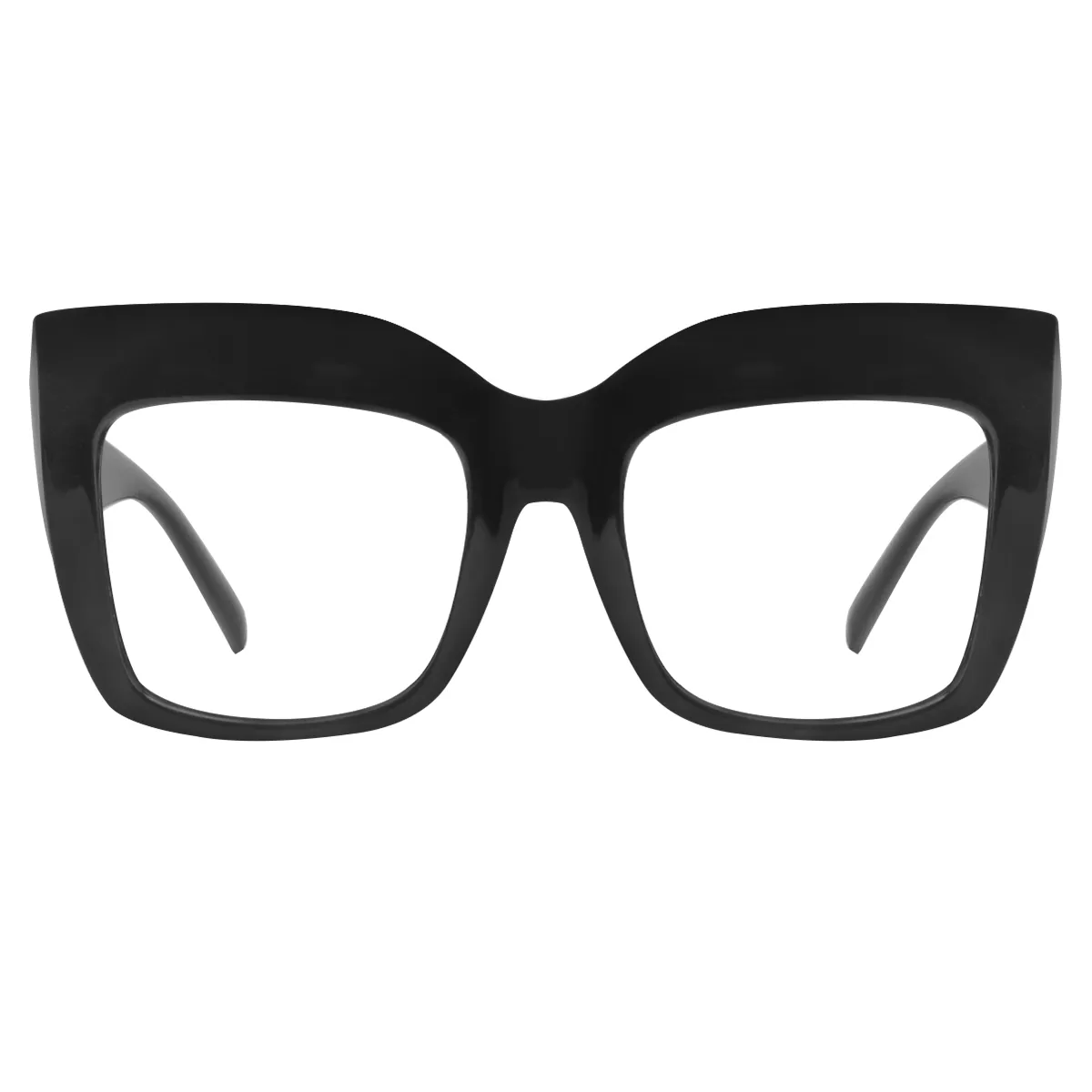 Fashion Square Black  Reading Glasses for Women