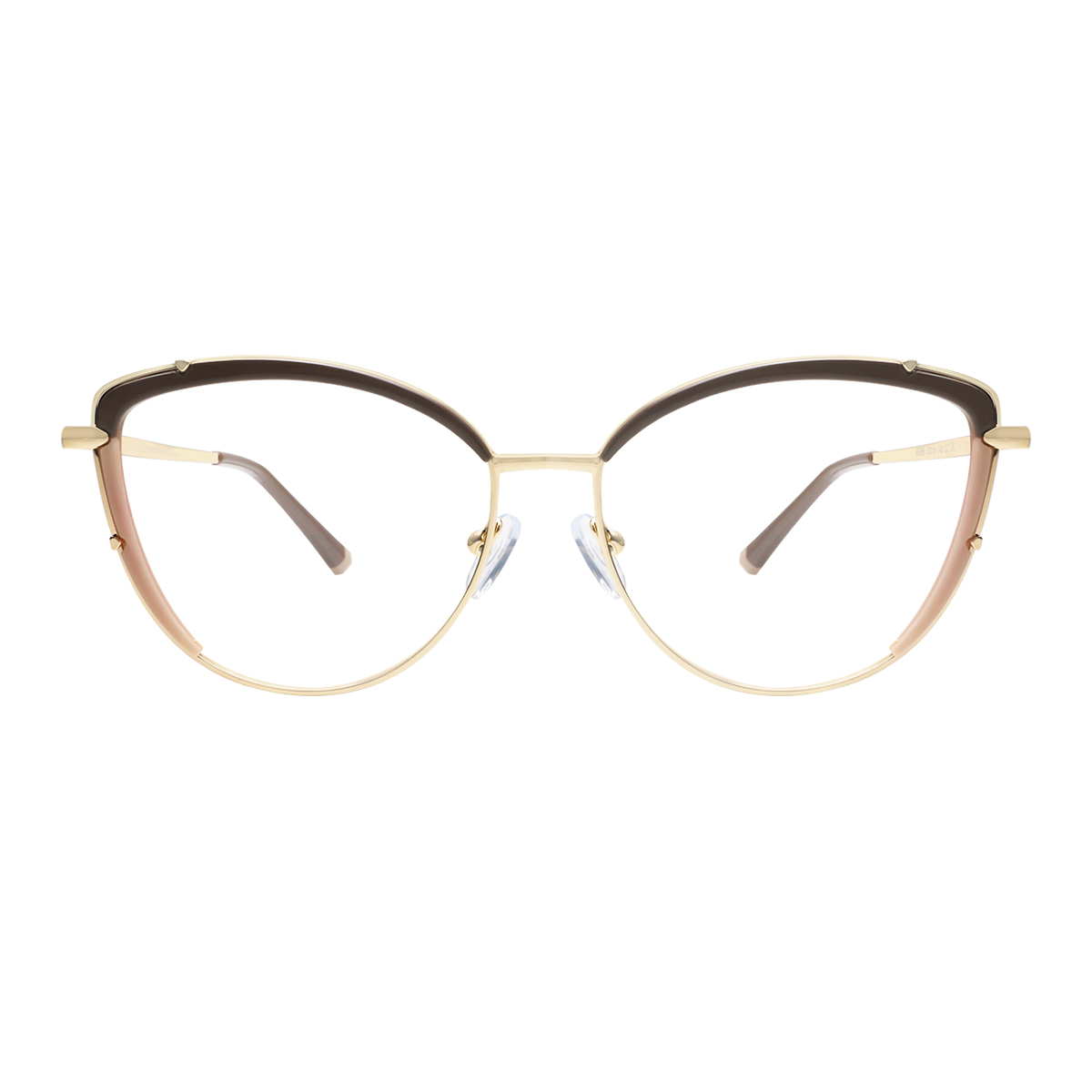square brown-gold reading-glasses