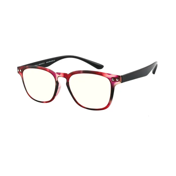 square red sunglasses