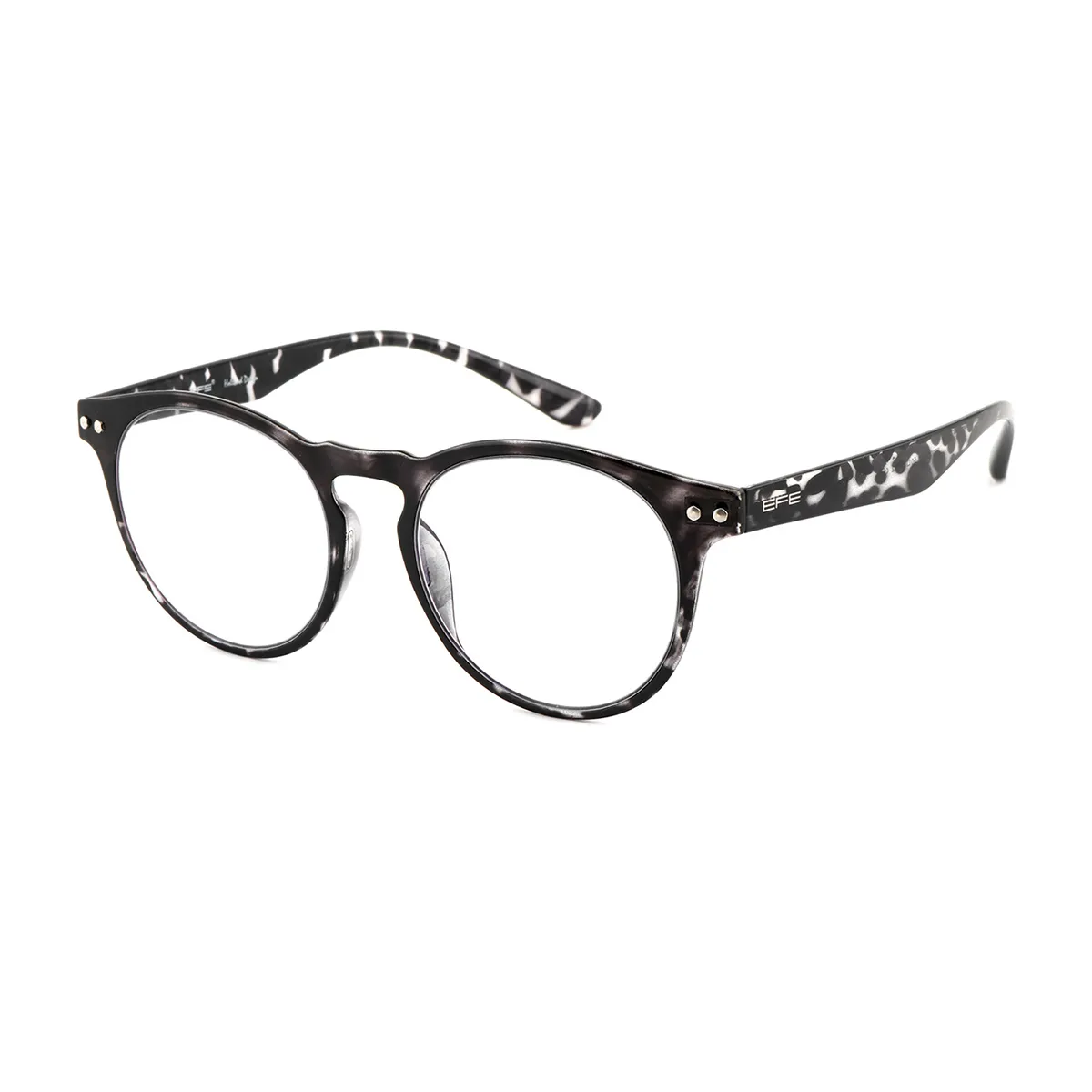 Fashion Round Khaki-Demi Reading Glasses for Women & Men