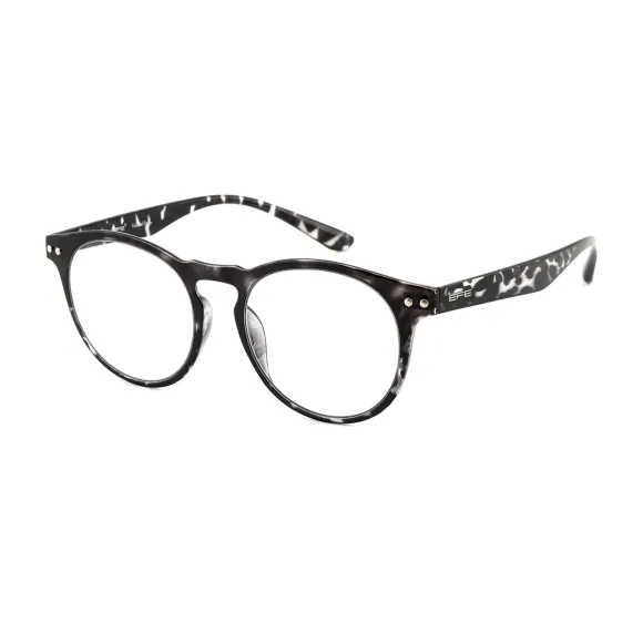 round gray-demi reading glasses