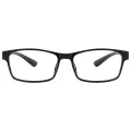 Audubon - Rectangle Black Reading Glasses for Men