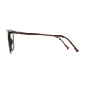 Auger - Cat-eye Black Reading Glasses for Men & Women