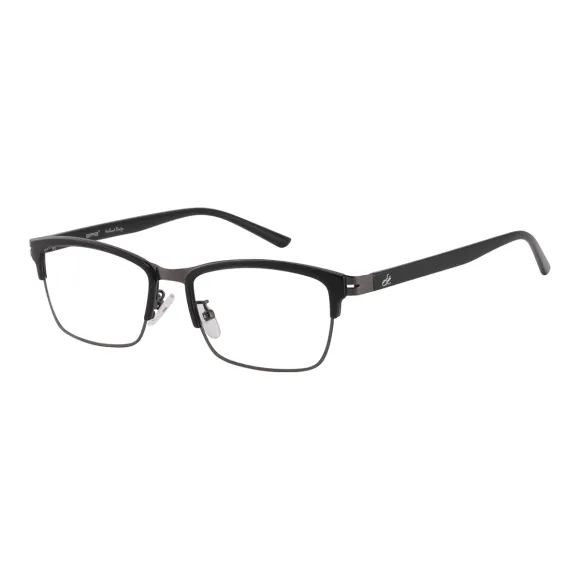browline black reading glasses