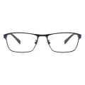 Hatfield - Browline Blue Reading Glasses for Men