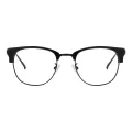 Oeroe - Browline Black Reading Glasses for Men & Women